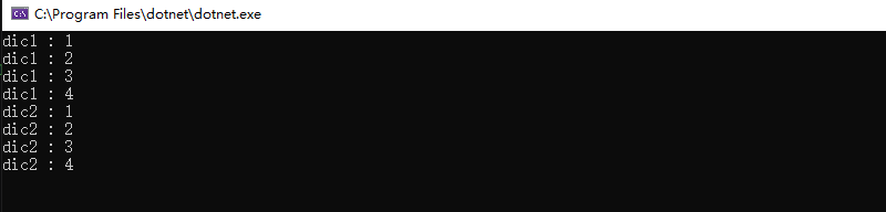 C#实现Dictionary字典赋值的方法