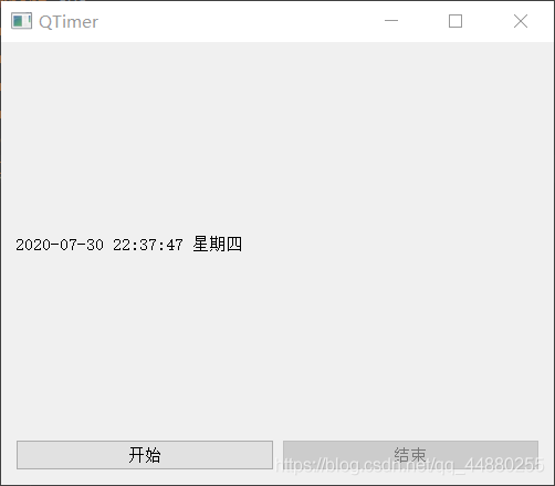 PyQt5中QTimer定时器的实例代码