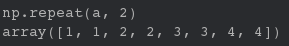 关于Numpy之repeat、tile的用法总结