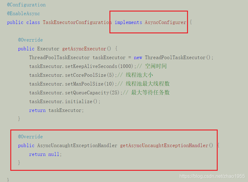 子线程异常处理