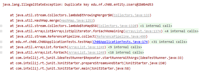 解决使用stream将list转map时,key重复导致报错的问题