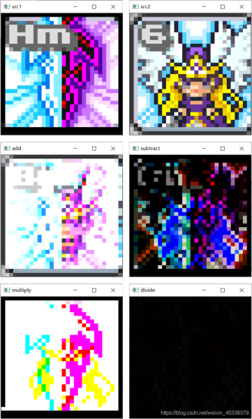 浅谈Python实现opencv之图片色素的数值运算和逻辑运算