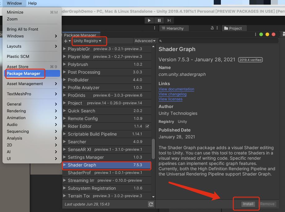 详解Unity中的ShaderGraph入门使用教程