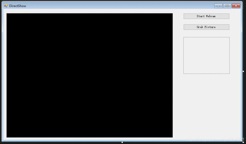 C# DirectShow预览摄像头并截图