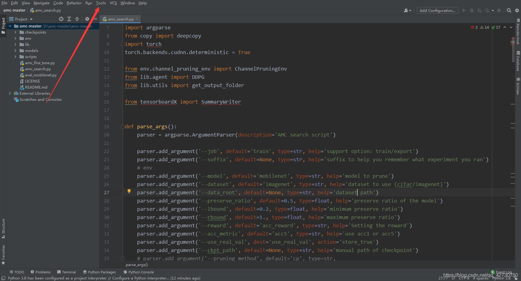 Pycharm远程连接服务器并运行与调试