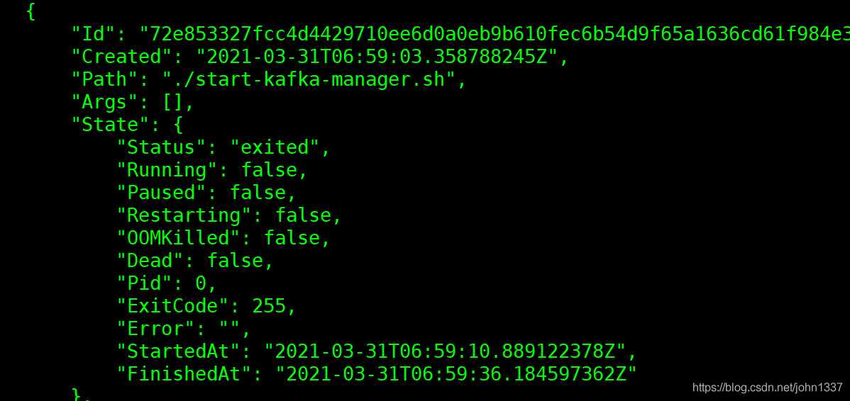 docker容器退出错误码的步骤