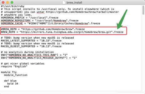 mac下pip、conda、homebrew修改为清华镜像源的方法