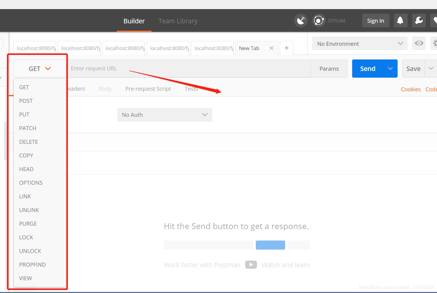 使用postman传递list集合后台springmvc接收